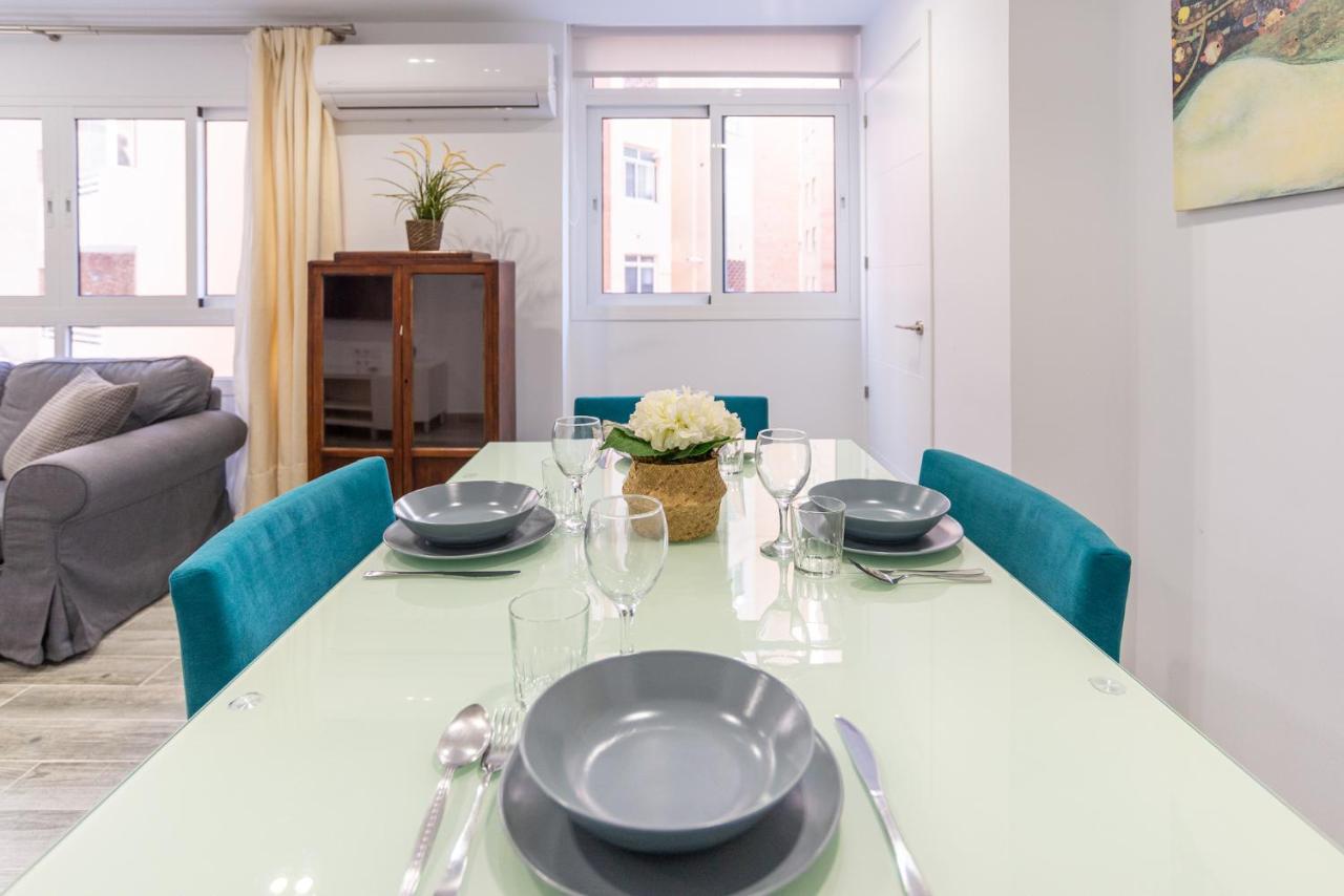 Faro, Bonito Apartamento En La Malagueta Málaga Eksteriør bilde